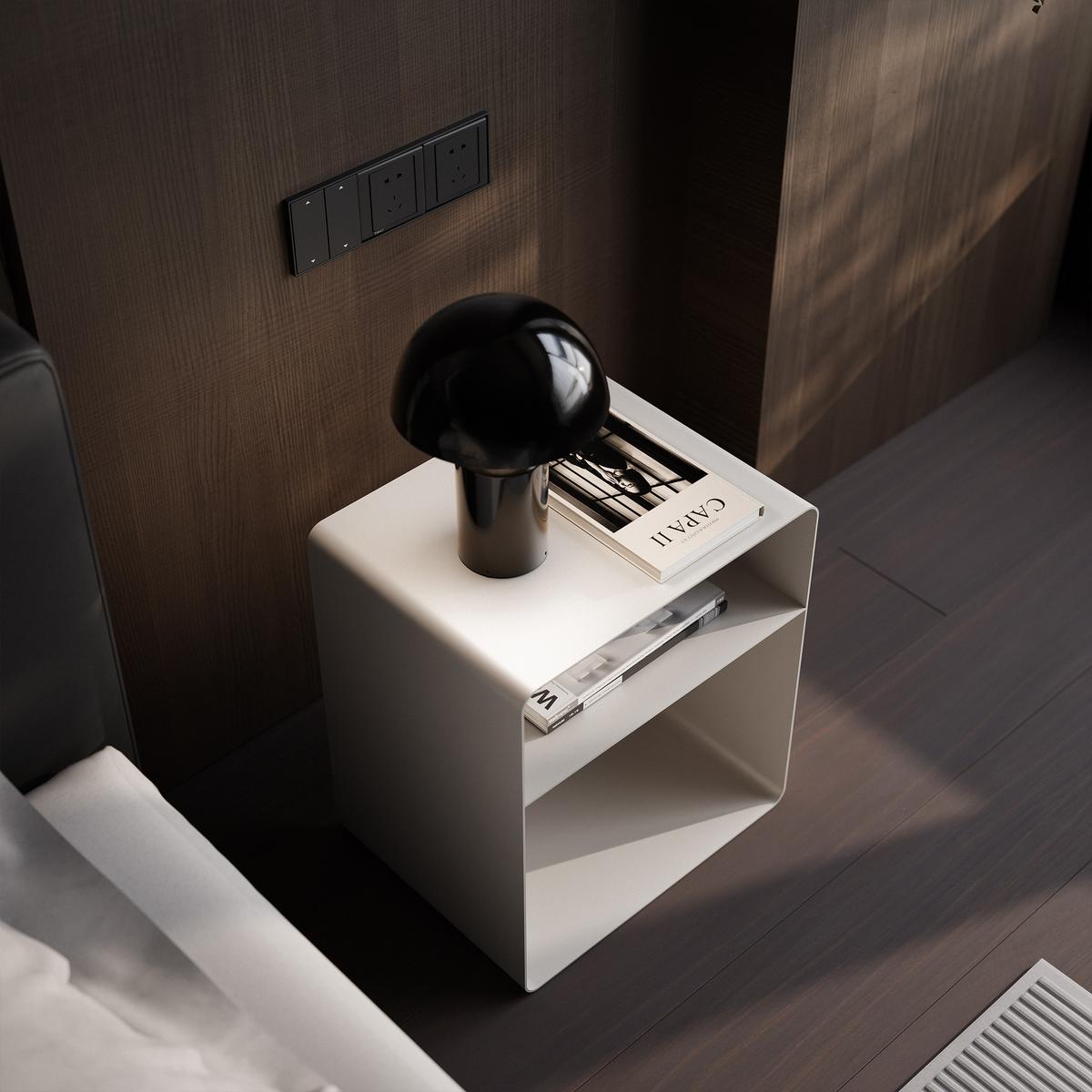 NACHTSCHRANK LANA 45/35/50 cm Kaschmir - Kaschmir, Metall (45/50/35cm) - Idohome
