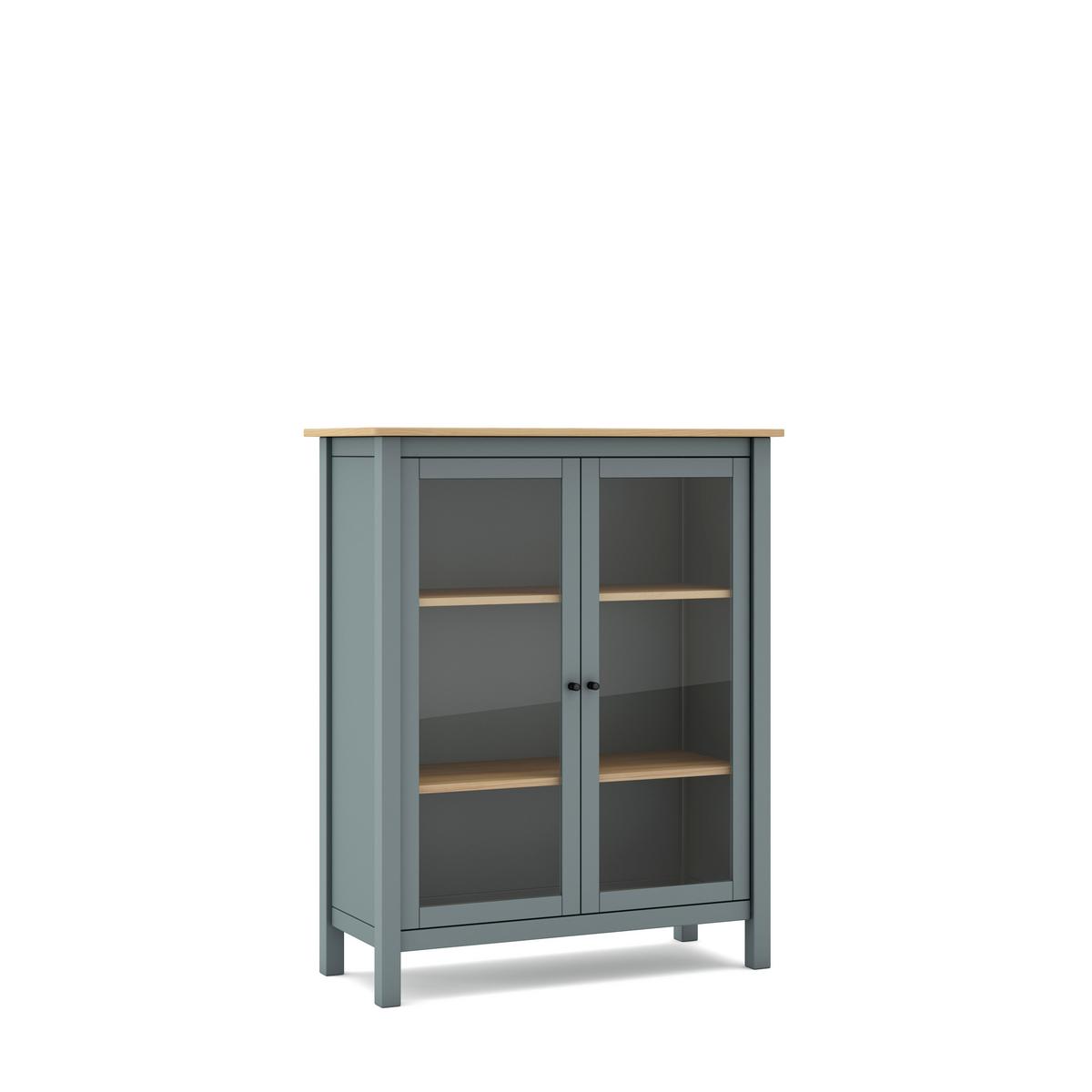 ESSZIMMERSCHRANK Misti Grün 90/40/110 cm - Grün, Holz (40/110/90cm) - Calicosy