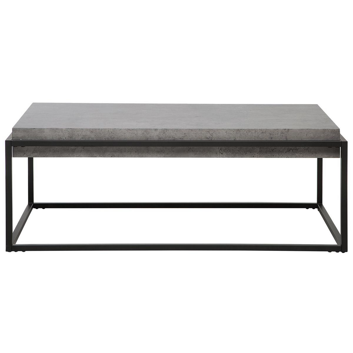 COUCHTISCH grau rechteckig Altos - Grau, Holzwerkstoff (64/104/44cm) - Beliani