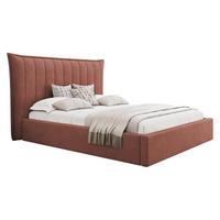 POLSTERBETT Lilikus - Naturfarben/Rosa, Holz/Holzwerkstoff (160/200cm) - MIRJAN24