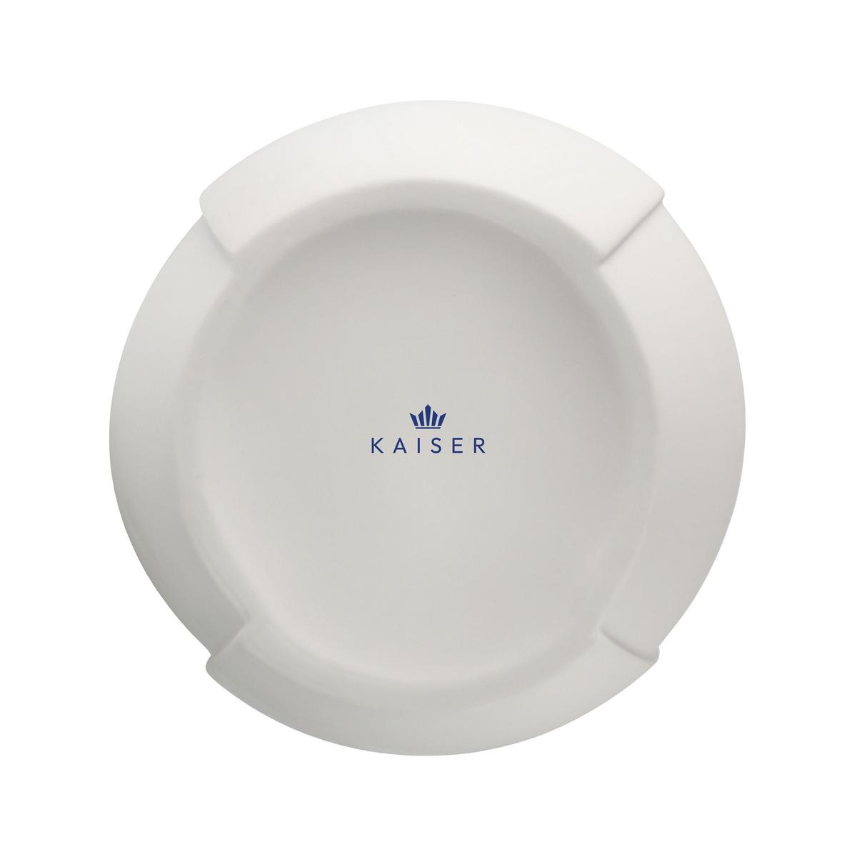VASE Ova weiß 21 cm - Weiß, Keramik (21cm) - Goebel