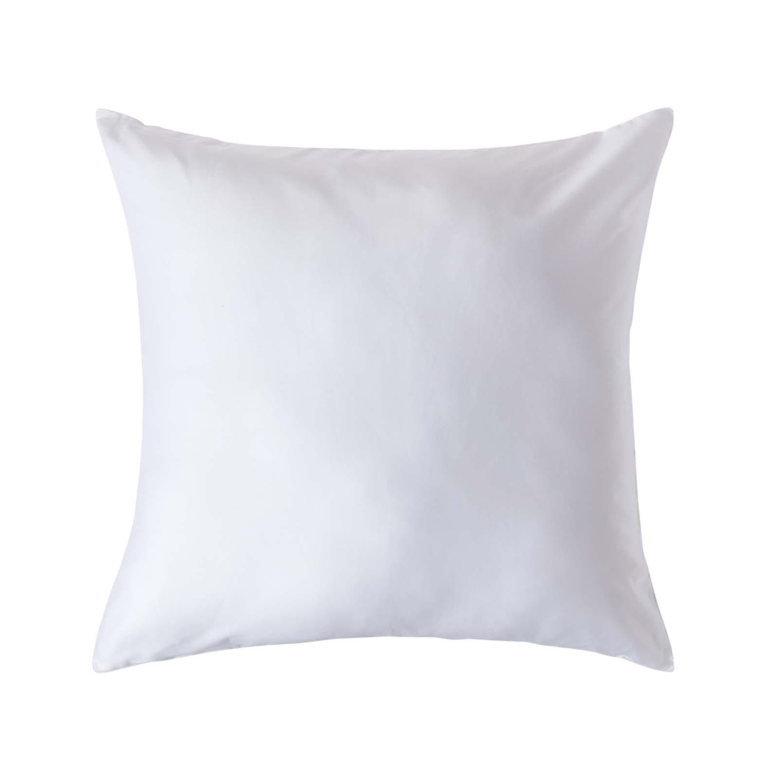 BIO-KISSENBEZUG Satin, Fadendichte 400 - Weiß, Textil (80/80cm) - Homescapes