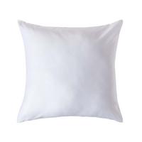 BIO-KISSENBEZUG Satin, Fadendichte 400 - Weiß, Textil (80/80cm) - Homescapes