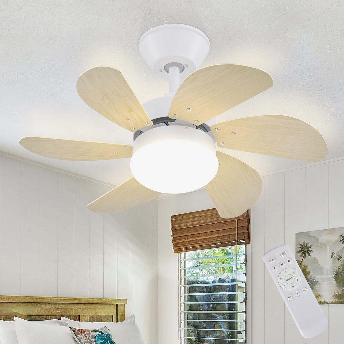 DECKENVENTILATOR Energie II 75/75/43cm - Eschefarben, Metall (75/75/43cm) - Nettlife