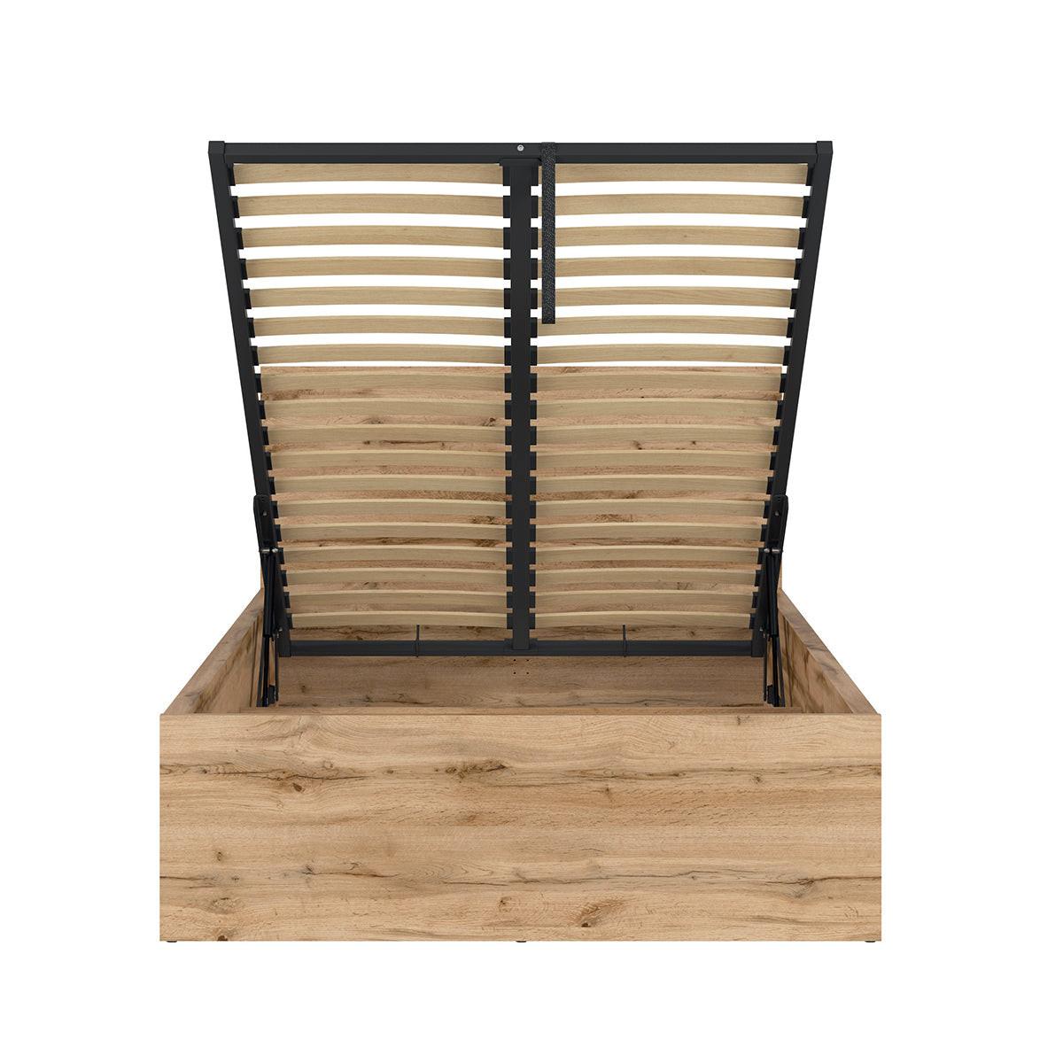 BOXBETT 120/200 Edwin Holz - Braun, Holzwerkstoff (120/200cm) - Petits-meubles