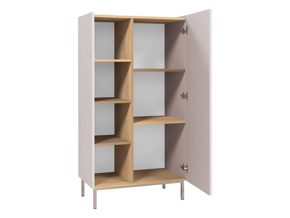 REGAL System 77 - Kaschmir, Holzwerkstoff/Metall (74/140/44cm) - MIRJAN24