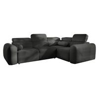 ECKSCHLAFSOFA Volare II, Seite: Rechts - Anthrazit, Holz/Textil (273/204cm) - MIRJAN24