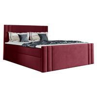 BOXBETT Carmen - H3 - Rot, Holz (160/200cm) - MIRJAN24