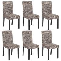ESSZIMMERSTUHL Grau, Weiß 6er-Set - Weiß/Grau, Textil (43/90/48cm) - MCW