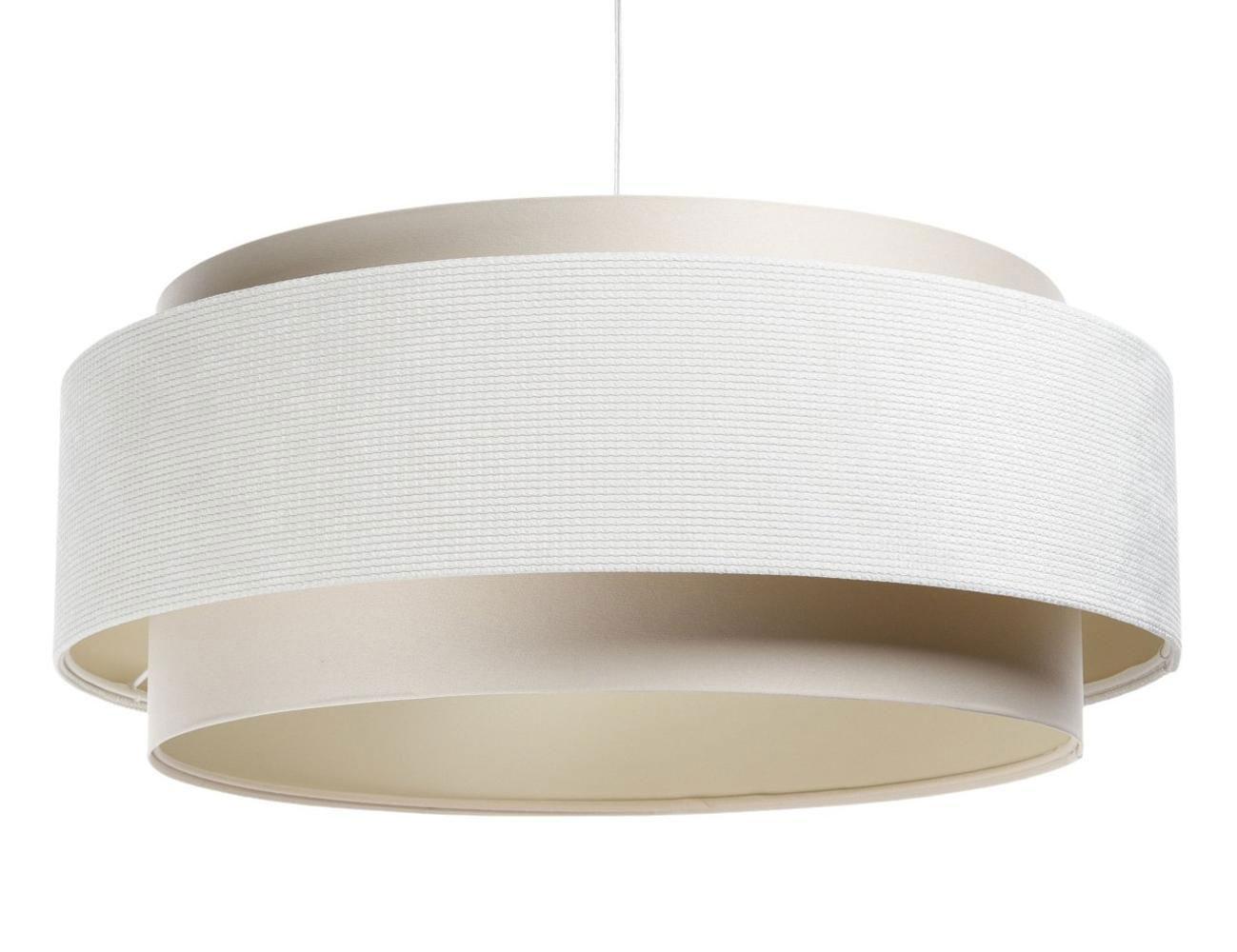 HÄNGELEUCHTE Weiß 60/25 cm - Weiß, Kunststoff (60/1/25cm) - ONZENO