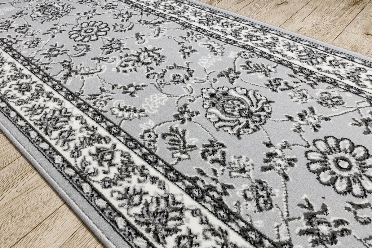 LÄUFER BCF MORAD 60/110 cm - Grau, Textil (60/110cm) - rugsX