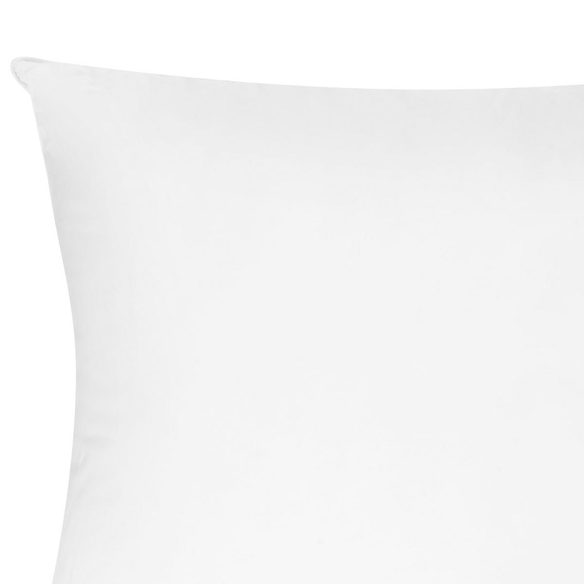 KISSEN 2er-Set Weiß 60/50 cm Triglav - Weiß, Textil (60/50cm) - Beliani
