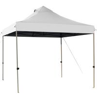POP-UP-UBERDACHUNGSZELT Weiß - Weiß, Textil (300/335/300cm) - COSTWAY