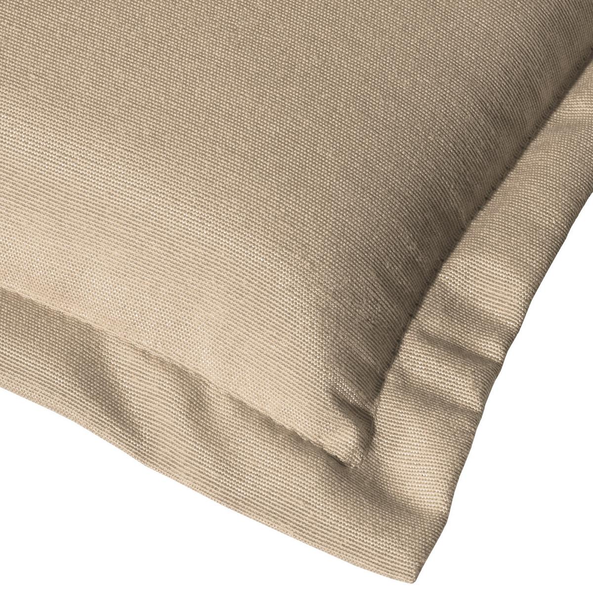 NIEDERLEHNERAUFLAGE Loft NL 100/50/6cm Natur - Naturfarben, Textil (50/6/100cm) - Beautissu 