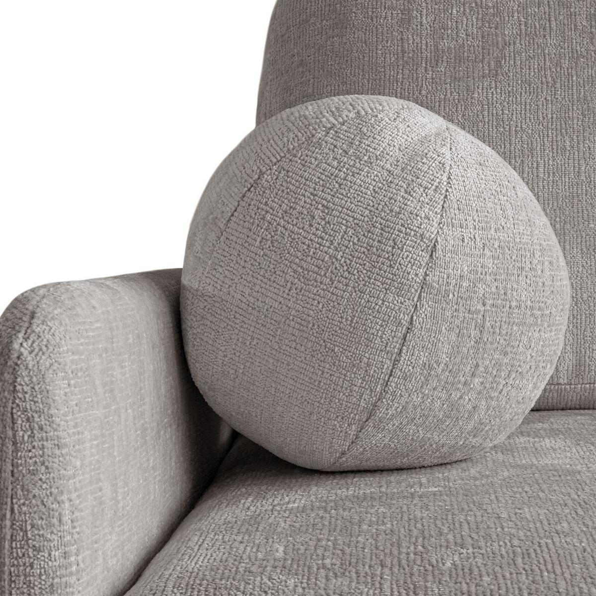 ECKSOFA BLISS mit Schlaffunktion und Bettkasten Harmony 80 - Grau, Textil (212/160cm) - Lookway