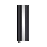 HEIZKÖRPER Flachheizkörper mit Spiegel 180/60,8 cm - Anthrazit, Metall (61/180/5cm) - EMKE