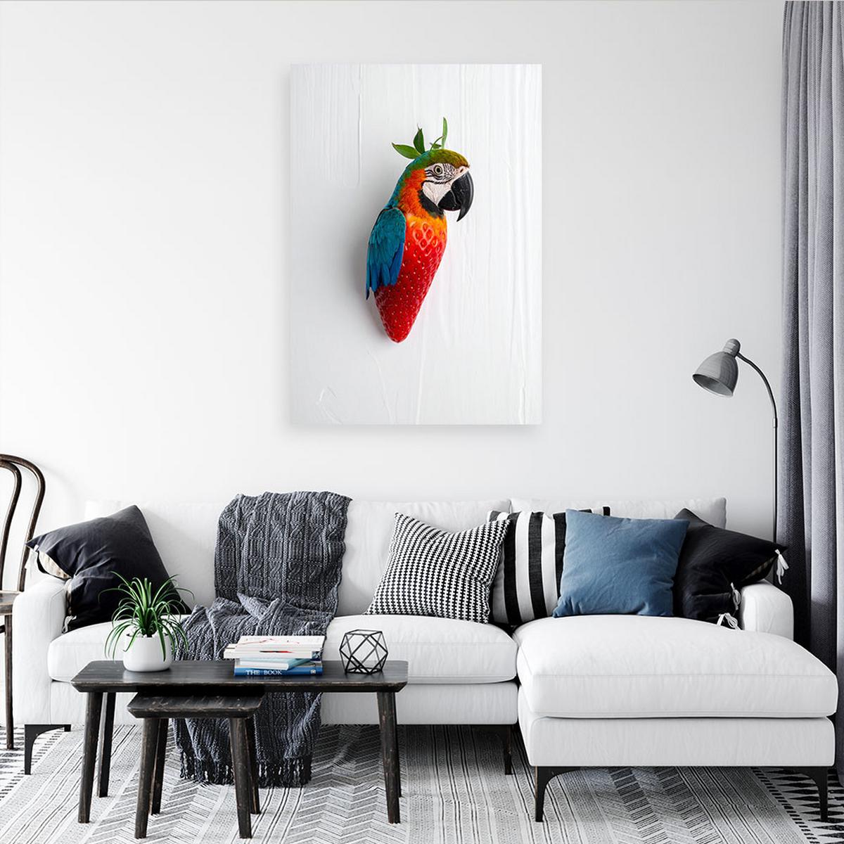LEINWANDBILD Abstraktion 30x45cm - Multicolor, Textil (30/45cm) - Feeby