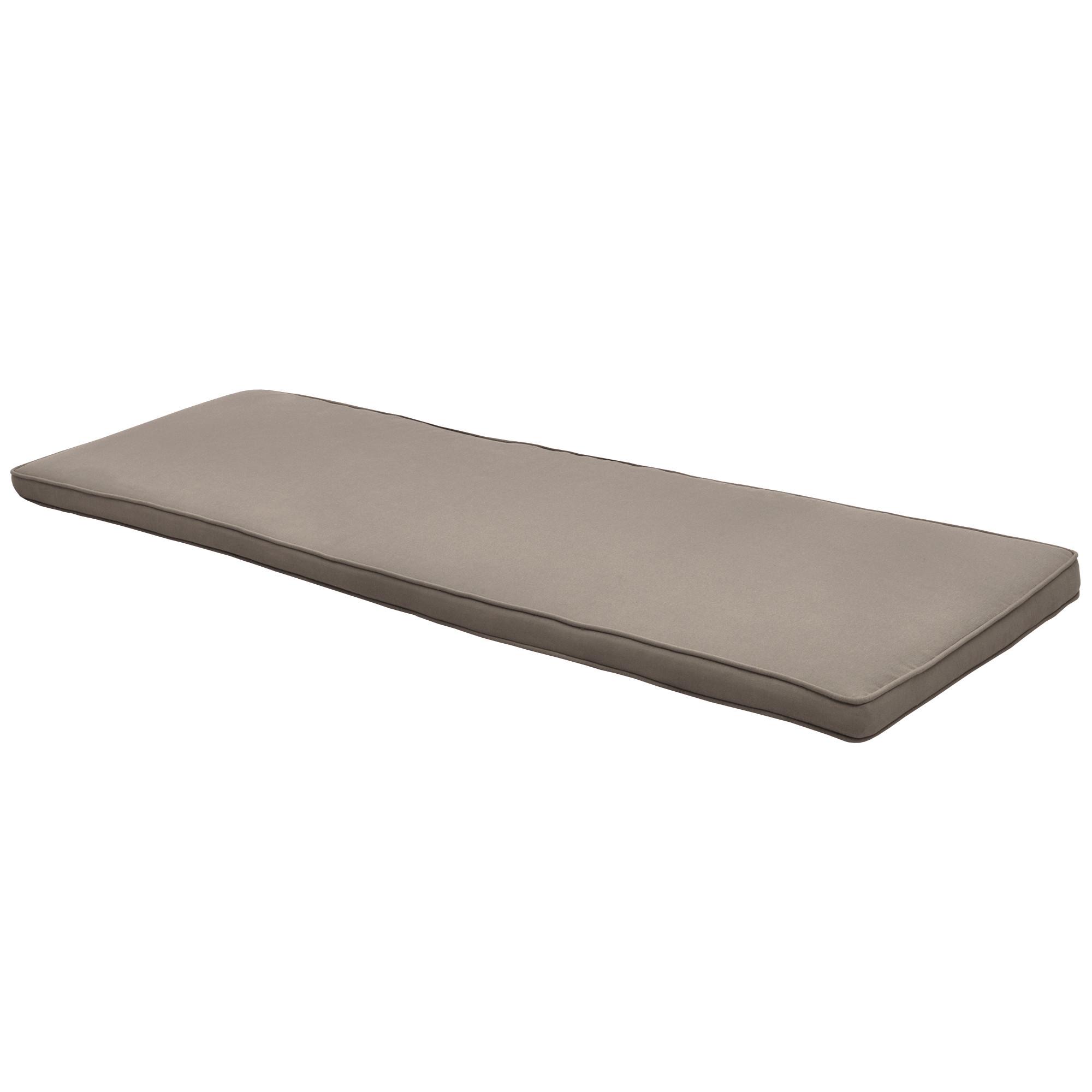 BANKAUFLAGE Loft BK 150x48x5cm Taupe - Taupe, Textil (48/150cm) - Beautissu 
