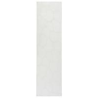 TEPPICH Cremeweiß 80/300 cm Kawi - Creme/Weiß, Textil (80/300cm) - Beliani