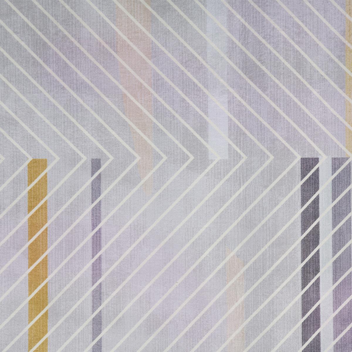 KURZFLOR-TEPPICH Ergenli 150/80 cm - Grau, Kunststoff (80/150cm) - Beliani