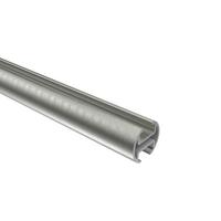 INNENLAUFPROFIL 100 cm, 20 mm Ø Edelstahl-Optik - Edelstahlfarben, Metall (100cm) - INTERDECO