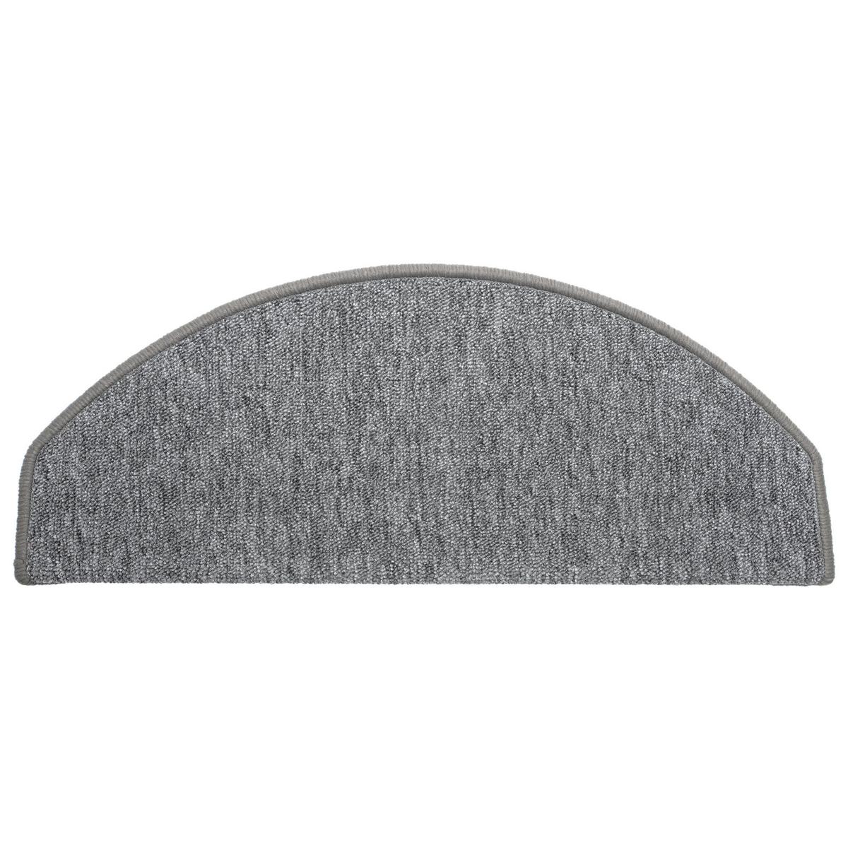 STUFENMATTE ProStair 65/28 cm Hellgrau 15tlg - Hellgrau, Textil (65/28/1cm) - Beautissu 
