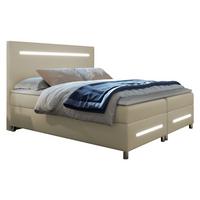 BOXBETT Enter LED - H3 - Naturfarben, Holz (180/200cm) - MIRJAN24