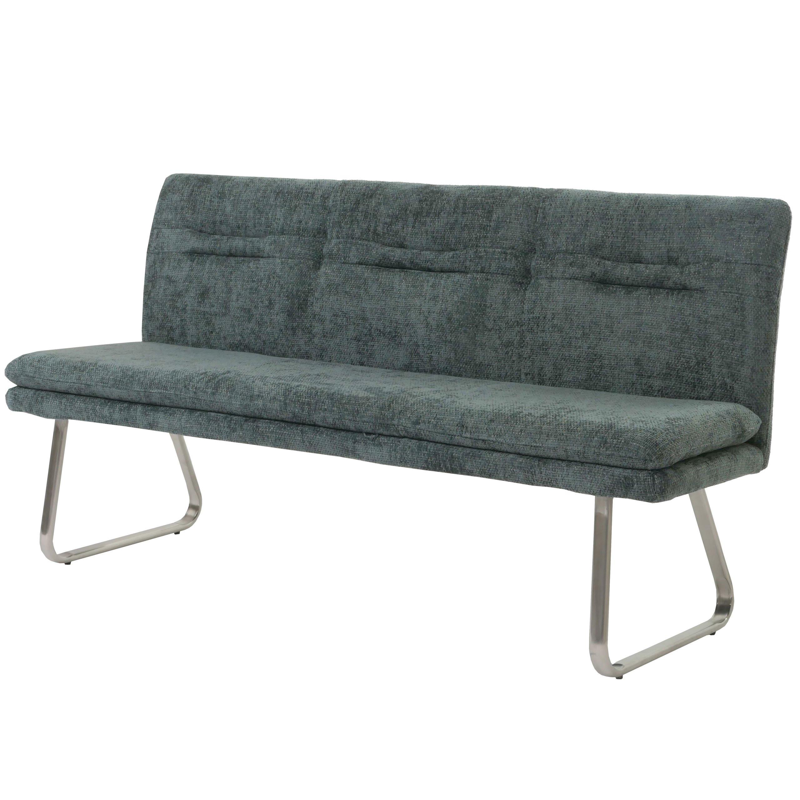 SITZBANK Dunkelgrün - Dunkelgrün/Petrol, Textil (180/93/58cm) - MCW