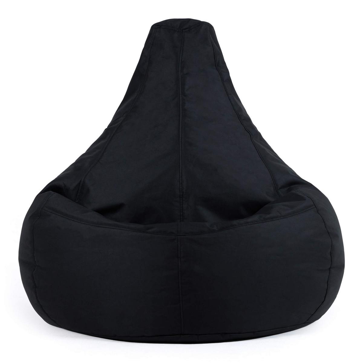 SITZSACK Gaming Stuhl für Indoor und Outdoor - Schwarz, Kunststoff (90/73/84cm) - icon