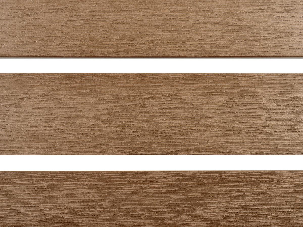 GARTENLIEGE hellbraun/schwarz Nardo - Hellbraun/Anthrazit, Holzwerkstoff (64/29/198cm) - Beliani
