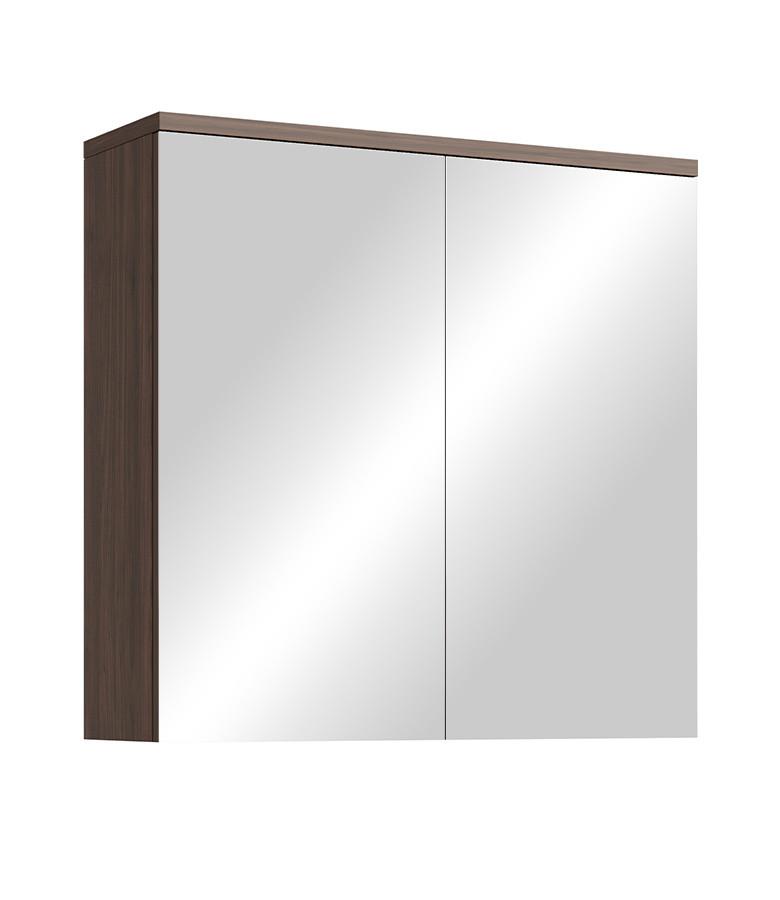 SPIEGELSCHRANK Toledo Walnuss Braun - 60 x 20 x 60 cm - Eichefarben, Holz (60/60/20cm) - Badplaats