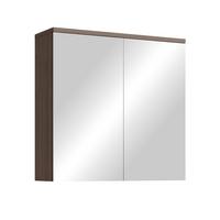 SPIEGELSCHRANK Toledo Walnuss Braun - 60 x 20 x 60 cm - Eichefarben, Holz (60/60/20cm) - Badplaats