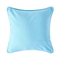 KISSENHÜLLE hellblau 45/45 cm, 100% Baumwolle - Hellblau, Textil (45/45cm) - Homescapes