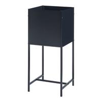 PFLANZENSTÄNDER Porsgrunn - Schwarz, Metall (30/70/30cm) - [en.casa]