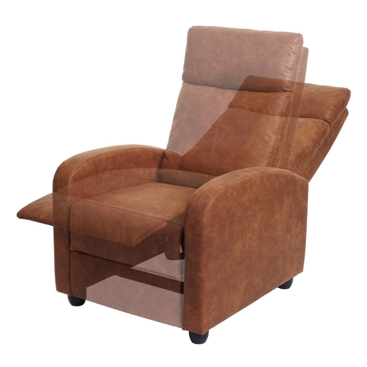 RELAXSESSEL Braun - Braun, Textil (67/102/90cm) - MCW