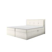 BOXBETT Degna - Creme, Holzwerkstoff/Textil (180/200cm) - Fun Möbel
