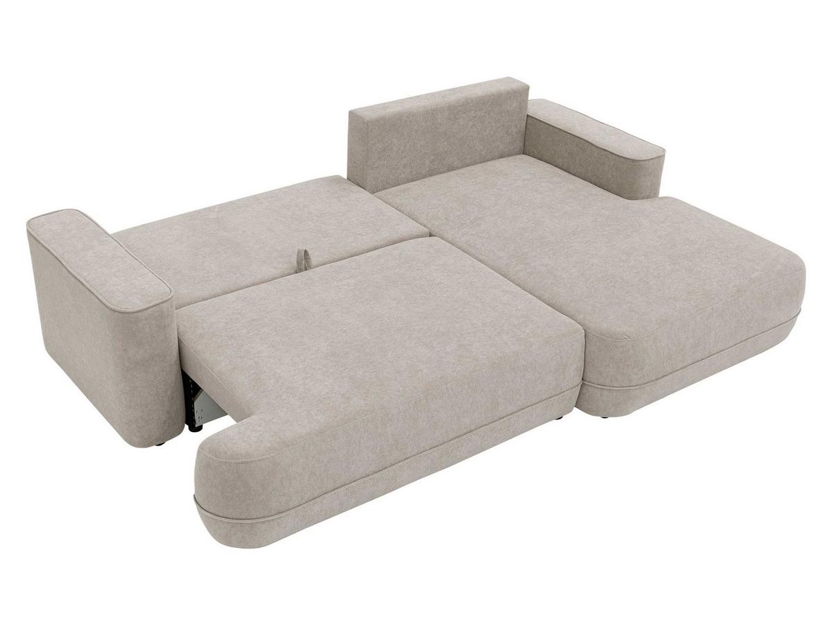 ECKSOFA Fuego L, Seite: Rechts - Hellbraun/Schwarz, Holz/Kunststoff (260/168cm) - MIRJAN24