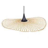 HÄNGELEUCHTE Floyd 62/62/128 cm - Hellbraun, Holz (62/62/128cm) - Beliani