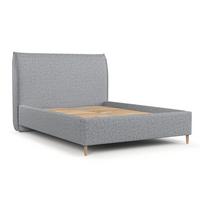 POLSTERBETT Mira 180/200 cm Grau im Riva Stoff - Naturfarben/Grau, Holz/Holzwerkstoff (180/200cm) - AltaBeds