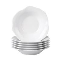 SUPPENTELLER Pura weiß ø 25,4 cm 6er Set - Weiß, Keramik (25.4cm) - Villeroy & Boch