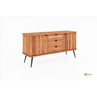 KOMMODE LINA - Kernbuche, Holz (144/72/46cm) - byoak