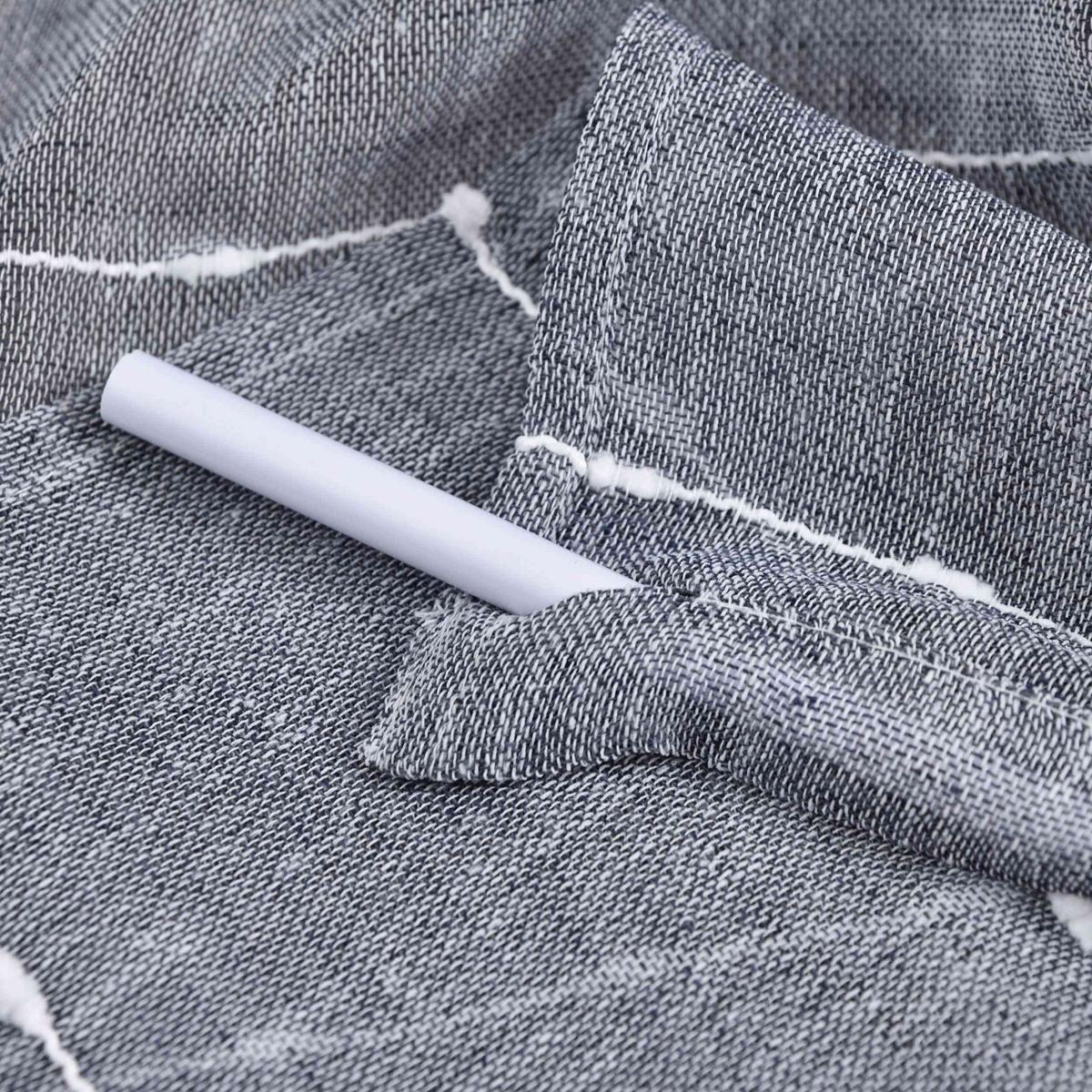 SCHIEBEVORHANG »Kassel« HxB 245x60 cm Grau - Grau, Textil (60/245cm) - Gardinenbox