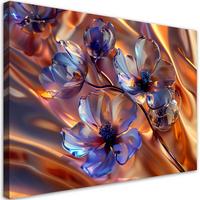 KUNSTDRUCK Gold 60/40 cm - Goldfarben, Textil (60/40cm) - KUNSTLOFT