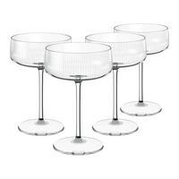 SEKT- / CHAMPAGNERSCHALEN Afina transparent 120 ml 4er Set - Transparent, Glas (0.12L) - Villeroy & Boch