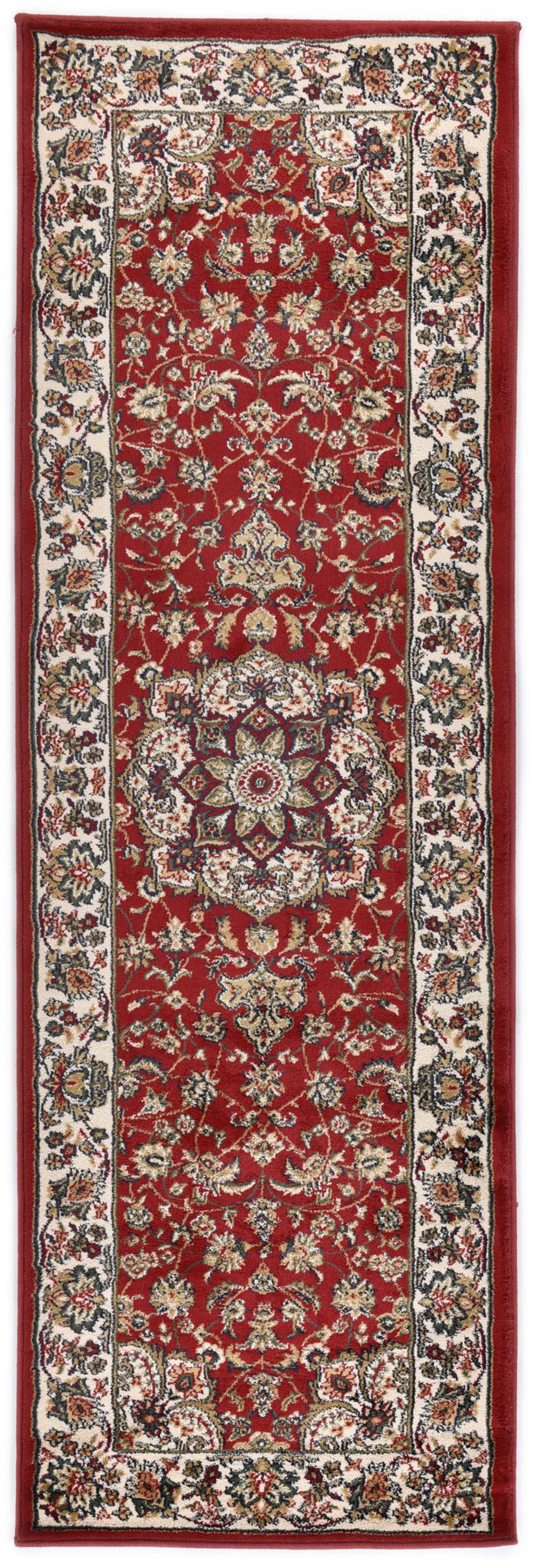 ORIENTTEPPICH Hamadan 80x250 cm - Rot, Textil (80/250cm) - Gino Falcone