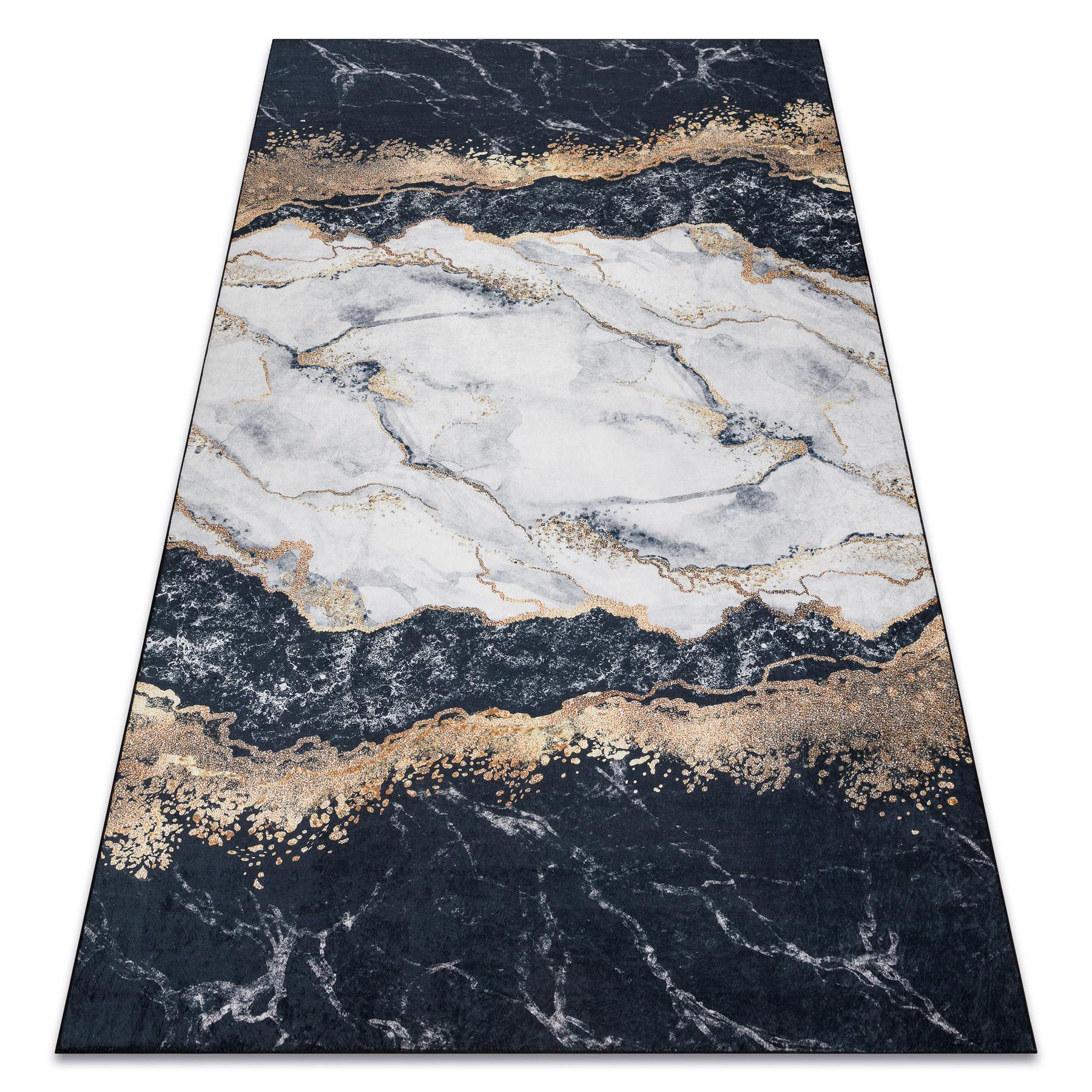 TEPPICH Andre 120/170 cm - Schwarz, Textil (120/170cm) - rugsX