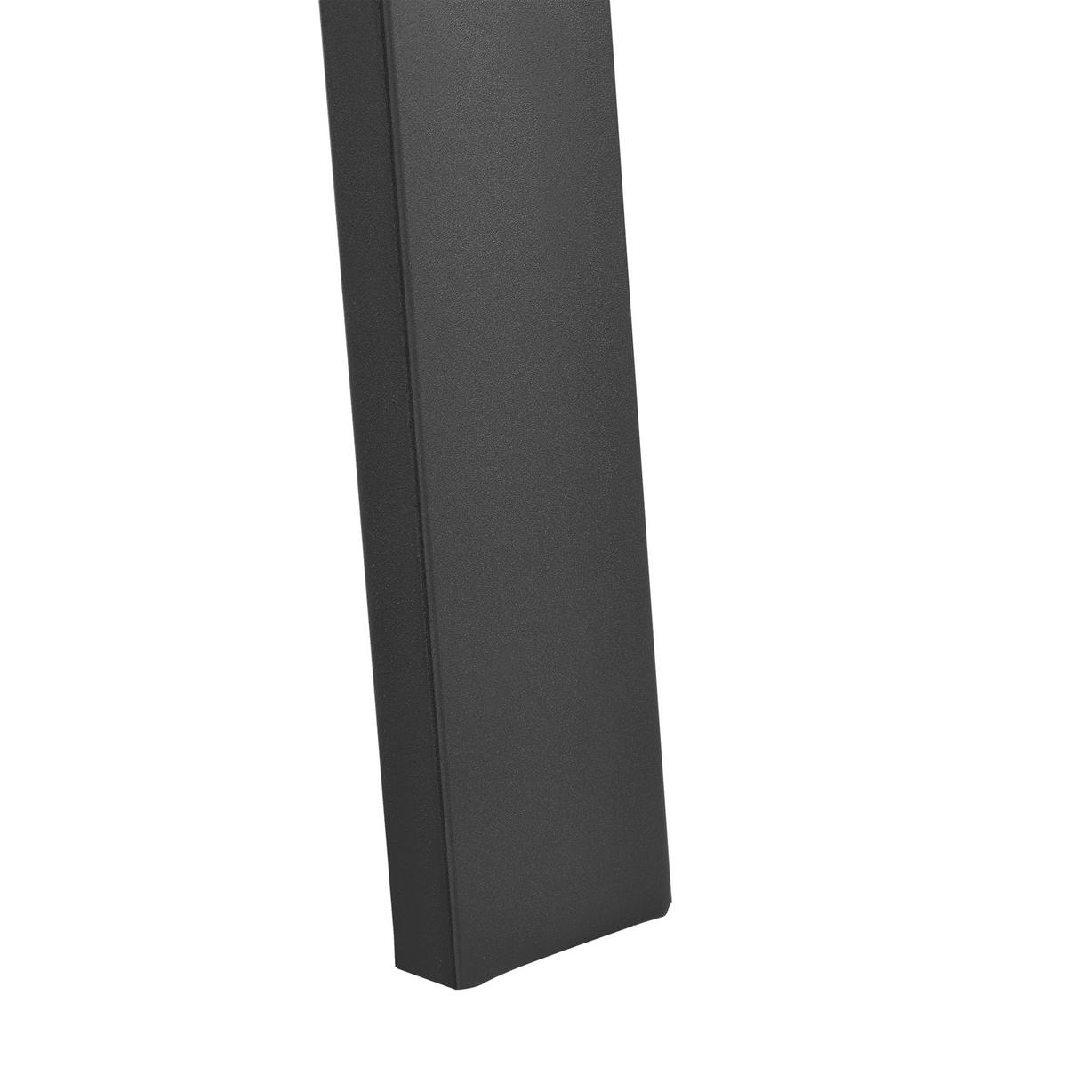 TISCHGESTELL-SET 2 TLG. Kraftisried - Schwarz, Metall (70/72/6cm) - [en.casa]