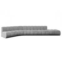 ECKSOFA modulares Sofa Brilo-L2 - 471x174x70 cm Grau - Hellgrau, Holzwerkstoff/Textil (471/174cm) - ALTDECOR