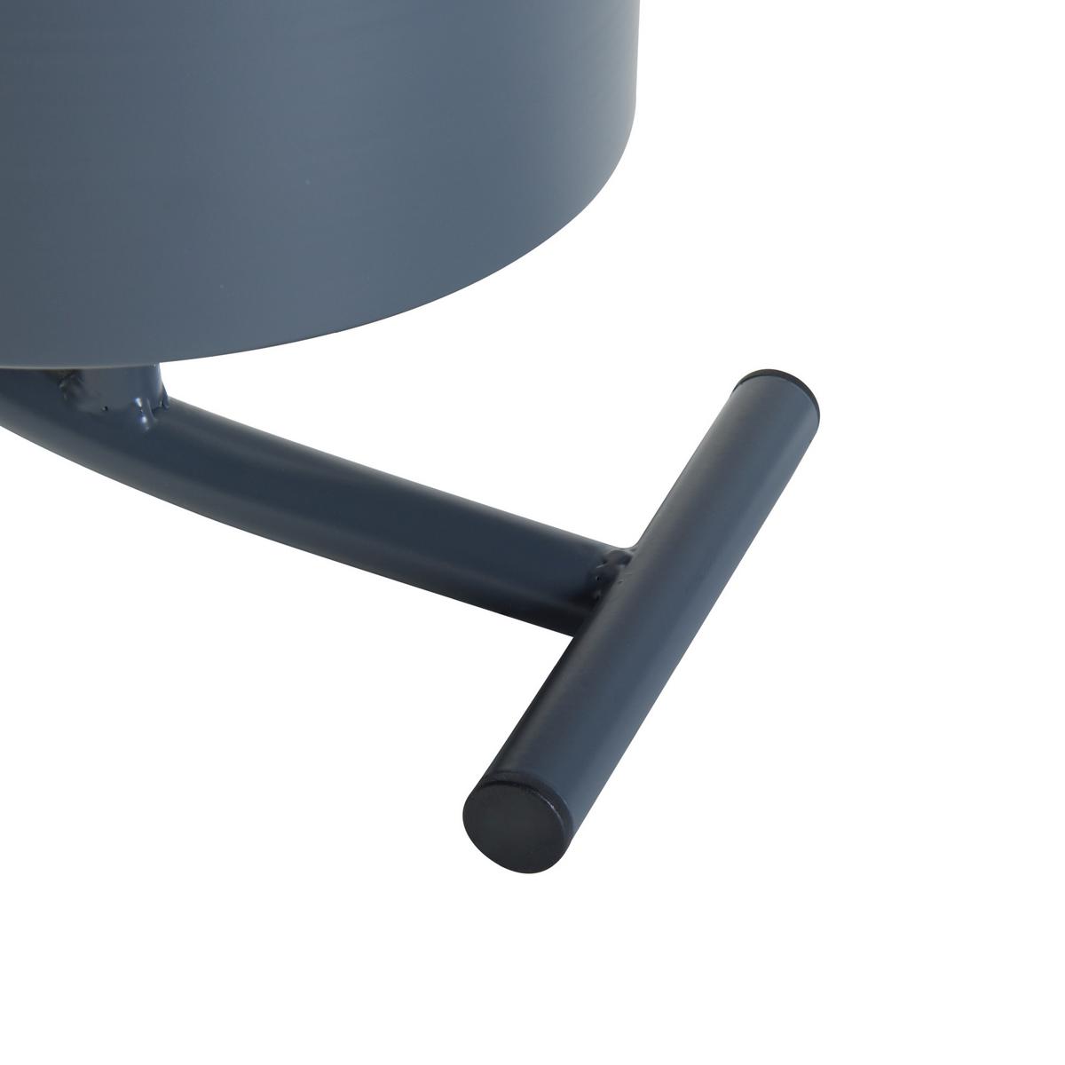 PFLANZENSTÄNDER Almelo - Schwarz, Metall (63cm) - [en.casa]