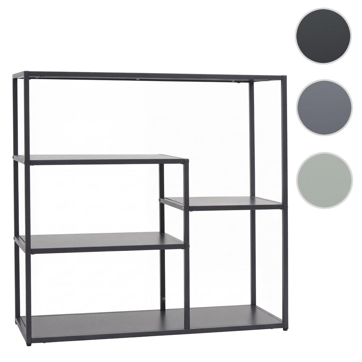 REGAL Anthrazit - Anthrazit, Metall (80/80/30cm) - MCW